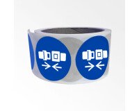 Rouleau de Pictos d'Obligation - Attachez vos ceintures - M036