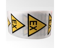 Rouleau de pictos - Danger atmosphère explosive - ATEX - W021  - 50 mm