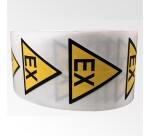Rouleau de pictos - Danger atmosphère explosive - ATEX - W021
