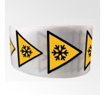 Rouleau de pictos - Danger Basses Températures - W010 - ISO 7010