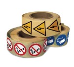 Rouleau de pictos - Danger Basses Températures - W010 - ISO 7010