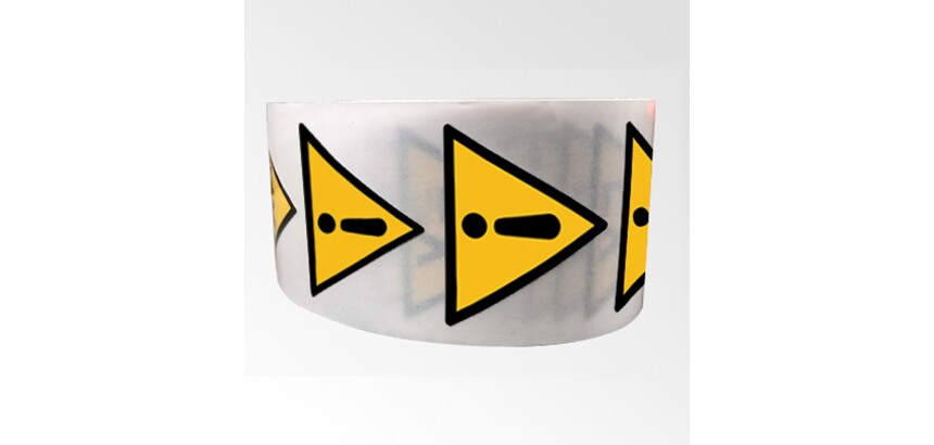 Rouleau de Pictos de Danger - Danger général - W001 - ISO 7010