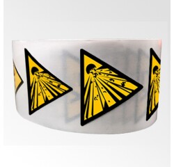 Rouleau de Pictos de Danger - Matières explosives - W002  - 50 mm