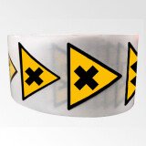 Rouleau de pictos - Danger matière nocive irritante - W016