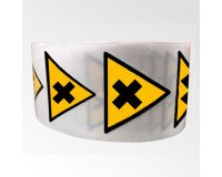 Rouleau de pictos - Danger matière nocive irritante - W016