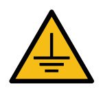 Rouleau de 250 Pictos de Danger - Mise à la terre - ISO 7010