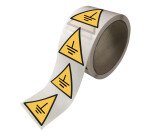 Rouleau de 250 Pictos de Danger - Mise à la terre - ISO 7010