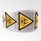 Rouleau de Pictos de Danger - Risque biologique - W009  - 50 mm