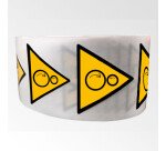 Rouleau de Pictos de Danger - Rouleaux contrarotatifs - W025