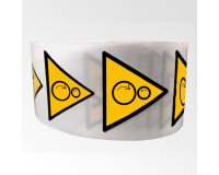 Rouleau de Pictos de Danger - Rouleaux contrarotatifs - W025