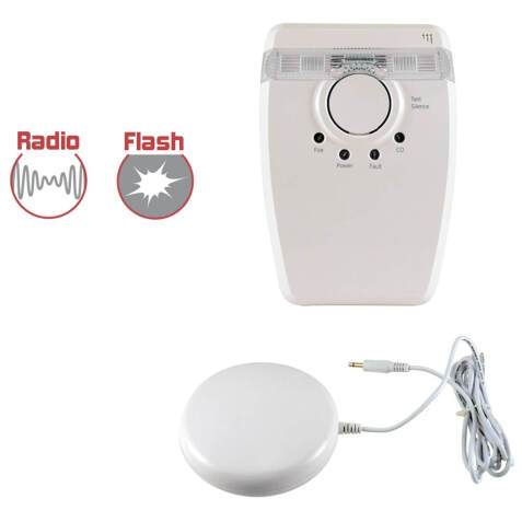 Récepteur central alarme incendie Pour sourds et malentendants - CE