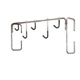 Râtelier mural pour vélos - 5 places - 1230 mm - Acier galvanisé