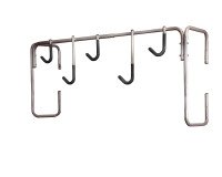 Râtelier mural pour vélos - 5 places - 1230 mm - Acier galvanisé