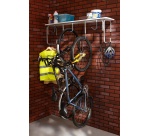 Râtelier mural pour vélos - 5 places - 1230 mm - Acier galvanisé