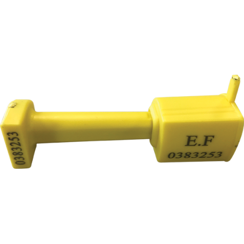 Scellé de Sécurité Clou LOCKI - ISO 17712/2013 Grade H - Métal/ABS - Par 25