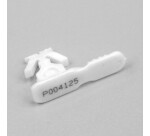 Scellés sécurité à numérotation consécutive - Polypropylène - 100 ex  - Jaune