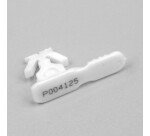 Scellés sécurité à numérotation consécutive - Polypropylène - 100 ex  - Jaune