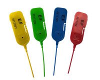 Scellés de sécurité Numérotation et Tear Off - L 305 mm - 100 ex  - Vert