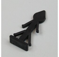 Scellés à clavette Sapin - Fûts/Bidons 44x18mm - 100 ex