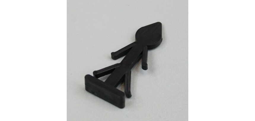 Scellés à clavette Sapin - Fûts/Bidons 44x18mm - 100 ex