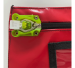 Scellés de Sécurité plastique BAGI - numérotation aléatoire - 100 ex  - Blanc