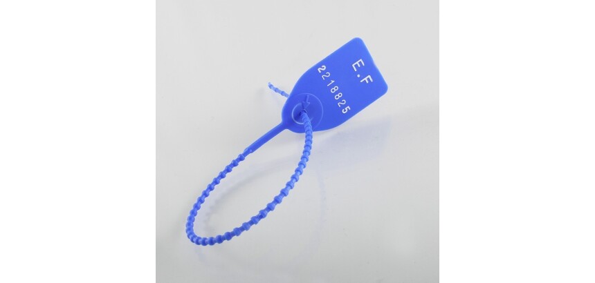 Scellés de sécurité - TIXY Polypropylène - Lot de 100 unités  - Bleu - 250 mm