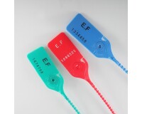 Scellés de Sécurité Tear Off Latéral - Plastique - Lot de 100 ex  - Jaune