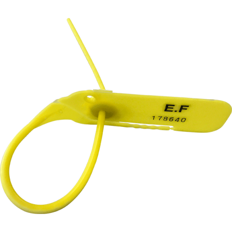 Scellés sécu - Tear Off Latéral Polypropylène - 100 ex