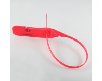 Scellés sécu - Tear Off Latéral Polypropylène - 100 ex  - Rouge - 550 mm