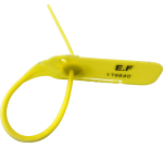 Scellés sécurité - Tear Off Latéral Polypropylène - 100 ex  - Rouge - 550 mm