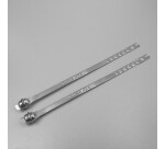 Scellés sécurité métal - Bords repliés TADISEAL2 - 100 ex