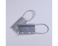 Scellés de Sécurité PLAKET - Câble Acier - 230 mm - Lot de 25