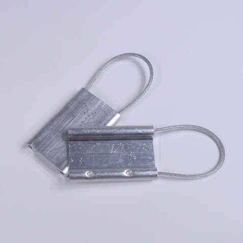 Scellés de Sécurité PLAKET - Câble Acier - 230 mm - Lot de 25