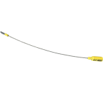 Scellés de Sécurité - Câble ABS/Acier 320mm - 25 unités  - Jaune