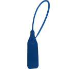 Scellés de Sécurité plastique SEALTEC - 100 ex - Norme 10/2011 EU  - Bleu - 385 mm