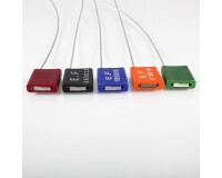 Scellés de Sécurité à Câble TECSEAL - Aluminium - Lot de 25  - Orange - 1 -