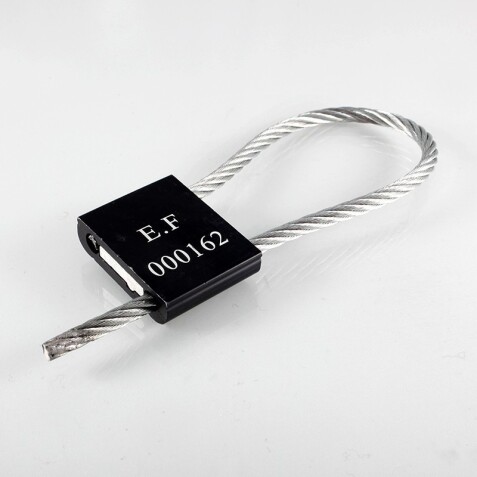 Scellés de Sécurité à Câble TECSEAL - diam.3,5 mm - Aluminium - Par 25