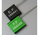 Scellés sécurité métallique - TECSEAL diam.3,5 mm Aluminium - 25 ex