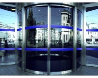 Signalisation vitrophanie - Bandes surfaces vitrées - 10m x 50mm  - Bleu Foncé