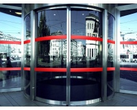 Signalisation vitrophanie - Bandes surfaces vitrées - 10m x 50mm  - Rouge