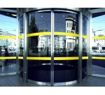 Signalisation vitrophanie - Bandes surfaces vitrées - 10m x 50mm  - Jaune