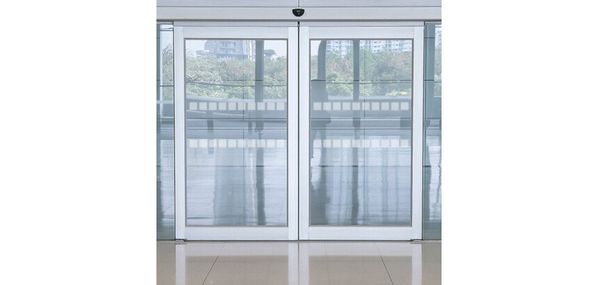 Vitrophanie - Bandes Signalisation Surfaces Vitrées - Carrés