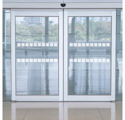 Vitrophanie - Bandes Signalisation Carré Blanc - 50mm x 10m