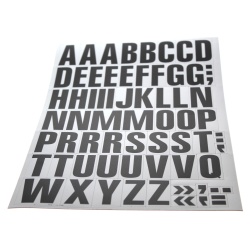Set Lettres magnétiques A à Z - Matériau magnétique