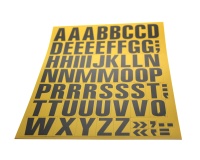 Set Lettres magnétiques A à Z - Matériau magnétique