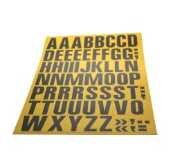 Set Lettres magnétiques A à Z - Matériau magnétique