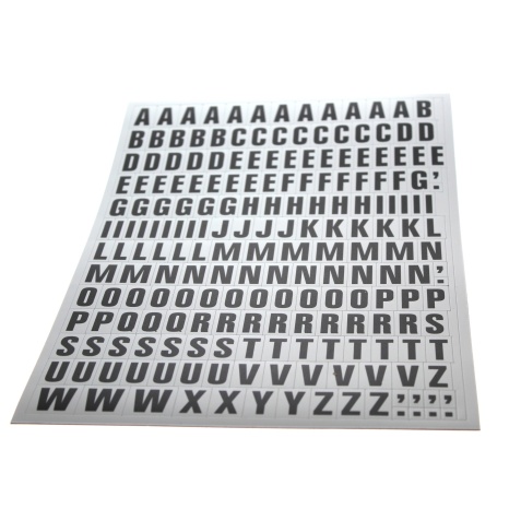 Set Lettres magnétiques A à Z - Matériau magnétique