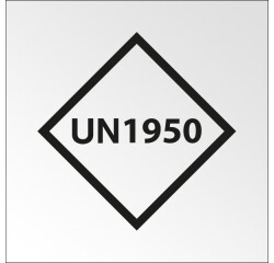 Signalisation de Transport ADR personnalisable - UN1950 - Sur-mesure
