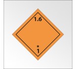 Plaque de Transport ADR - Matières et objets explosifs 1.6