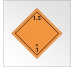 Plaque de Transport ADR - Matières et objets explosifs 1.5